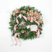 Home for the Holidays Christmas Wreath